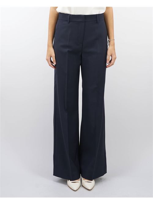 Pantalone palazzo in tela di lana Max Mara Weekend MAX MARA WEEKEND | Pantalone | VISIVO1